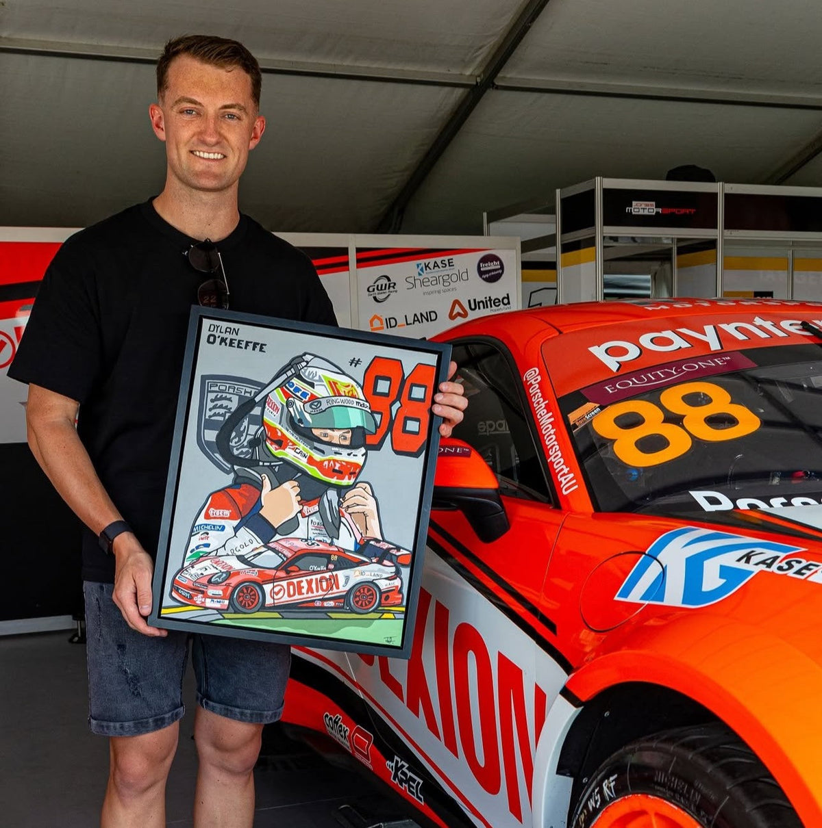 A Special Portrait for Dylan O’Keeffe at the 2025 Australian Grand Prix