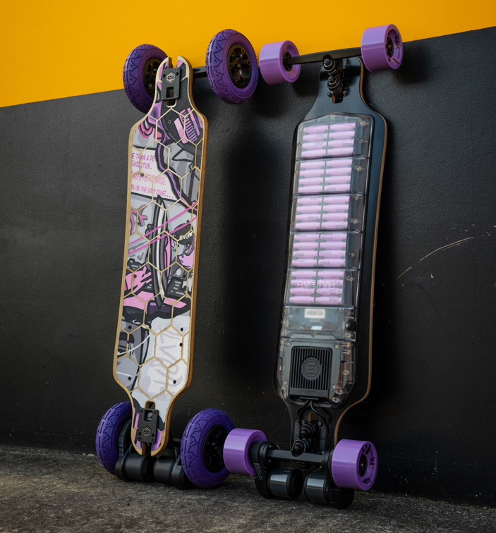 Collaboration with Evolve Skateboards