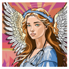 Guardian Angel Art Print - Healthcare Worker Art