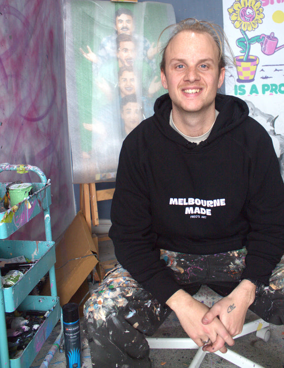 Celebrating Melbourne Hoodie - Black