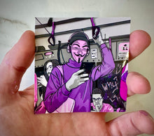  The Masked Commute - Sticker