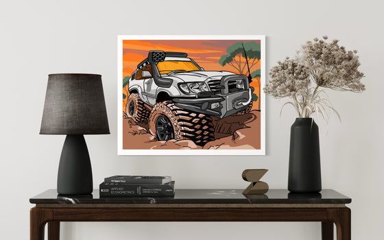 4x4 Off-Road Print - Adventure Wall Art
