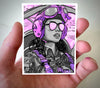 vinyl art sticker by Freo’s Art, matte waterproof finish