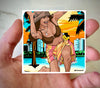 vinyl art sticker by Freo’s Art, matte waterproof finish